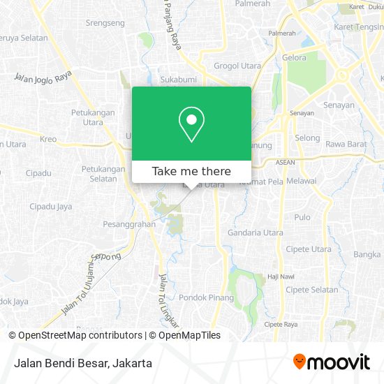 Jalan Bendi Besar map