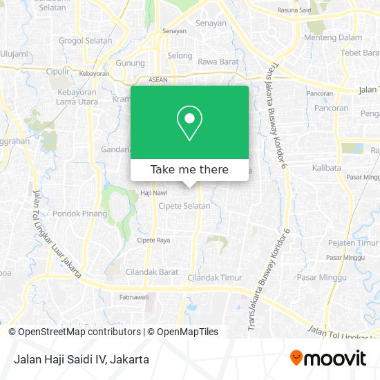 Jalan Haji Saidi IV map