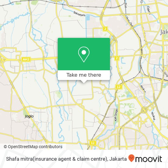 Shafa mitra(insurance agent & claim centre) map