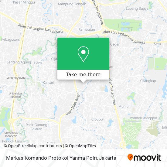 Markas Komando Protokol Yanma Polri map