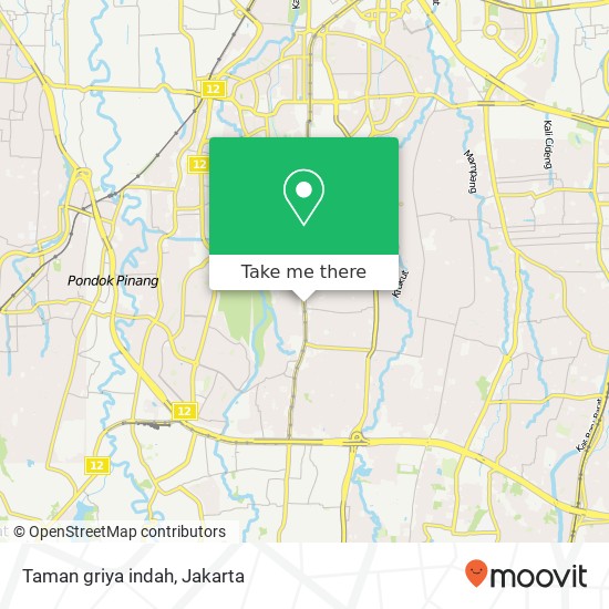 Taman griya indah map