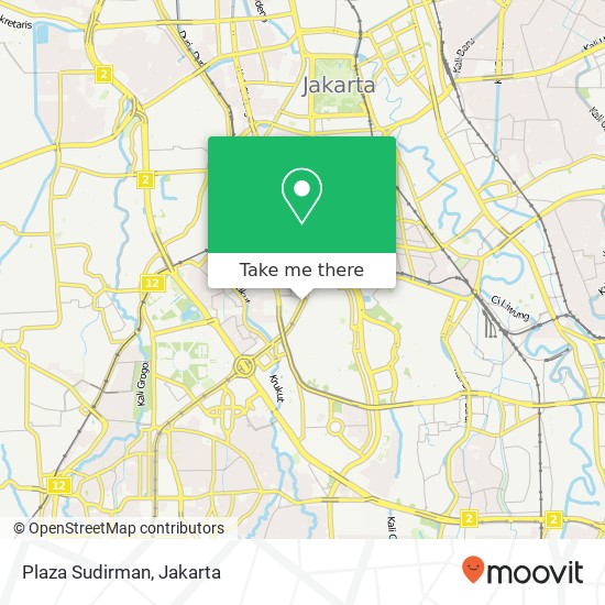 Plaza Sudirman map