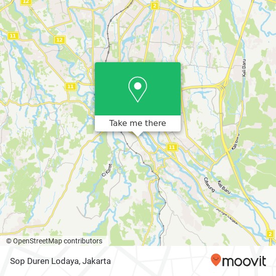 Sop Duren Lodaya map