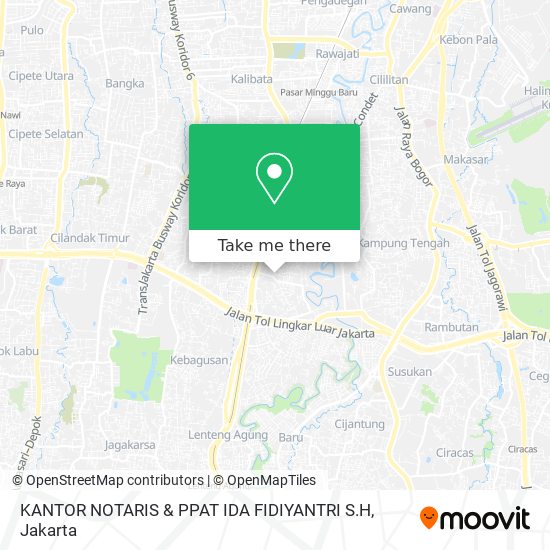 KANTOR NOTARIS & PPAT IDA FIDIYANTRI S.H map