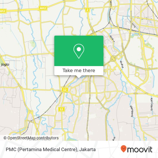 PMC (Pertamina Medical Centre) map