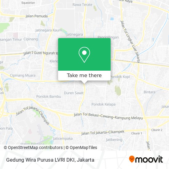 Gedung Wira Purusa LVRI DKI map