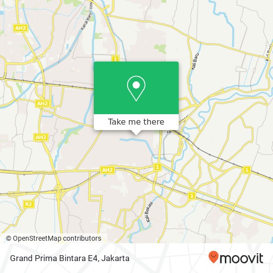 Grand Prima Bintara E4 map