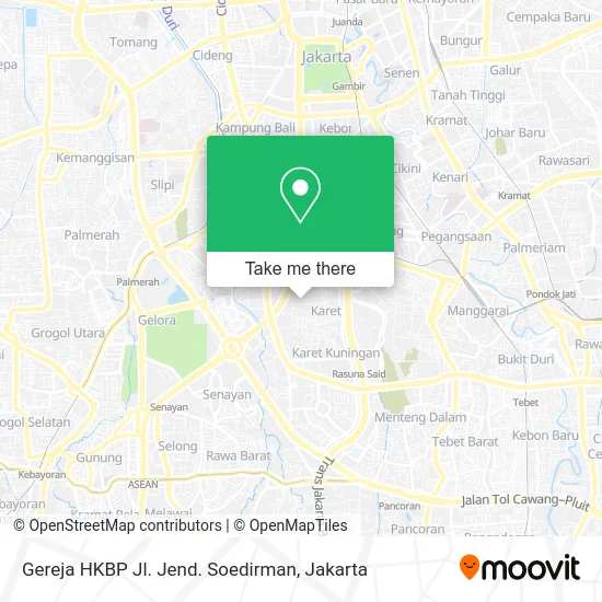 Gereja HKBP Jl. Jend. Soedirman map