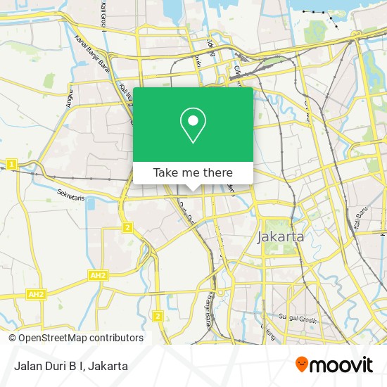 Jalan Duri B I map