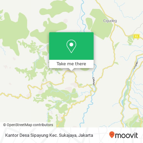 Kantor Desa Sipayung Kec. Sukajaya map