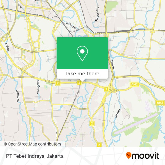 PT Tebet Indraya map