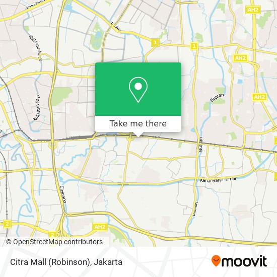 Citra Mall (Robinson) map