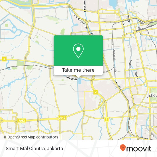 Smart Mal Ciputra map