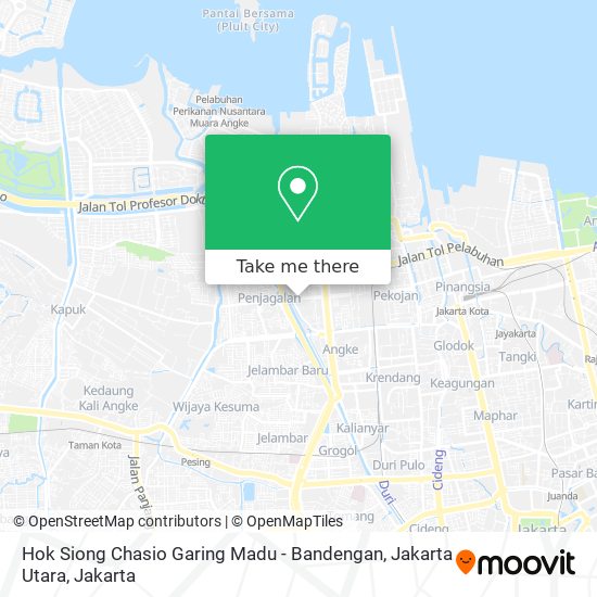 Hok Siong Chasio Garing Madu - Bandengan, Jakarta Utara map