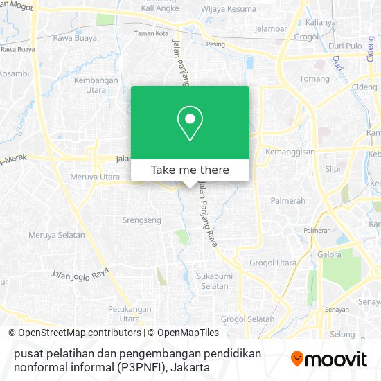 pusat pelatihan dan pengembangan pendidikan nonformal informal (P3PNFI) map