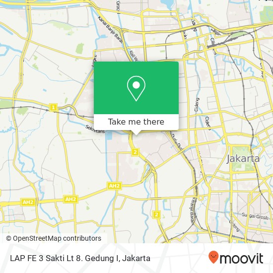 LAP FE 3 Sakti Lt 8. Gedung I map