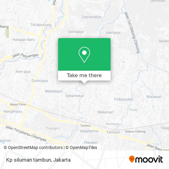 Kp siluman tambun map