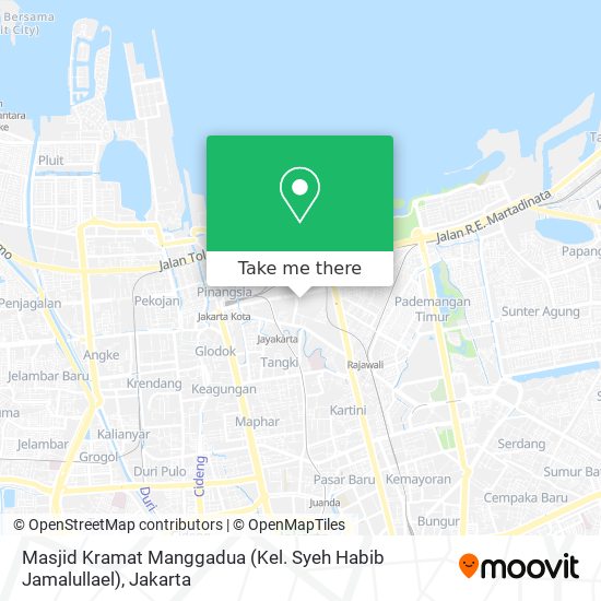 Masjid Kramat Manggadua (Kel. Syeh Habib Jamalullael) map