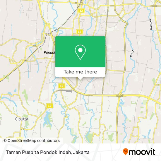 Taman Puspita Pondok Indah map