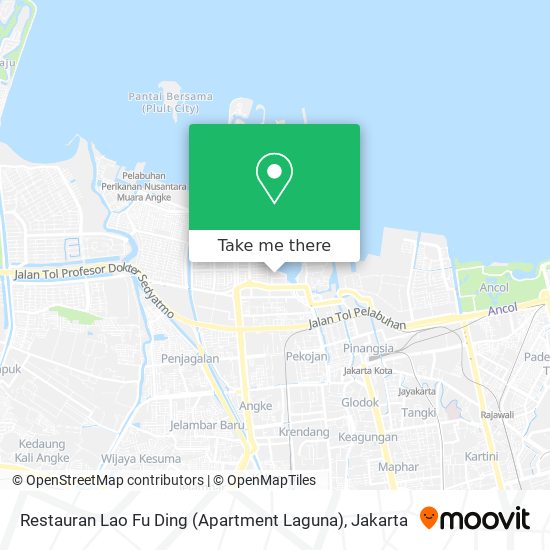 Restauran Lao Fu Ding (Apartment Laguna) map