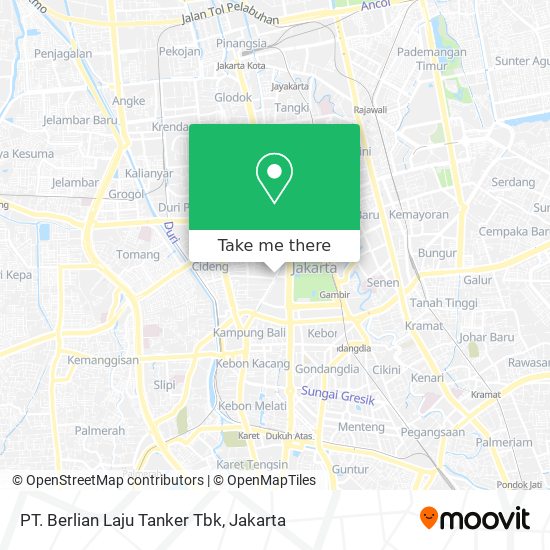 PT. Berlian Laju Tanker Tbk map