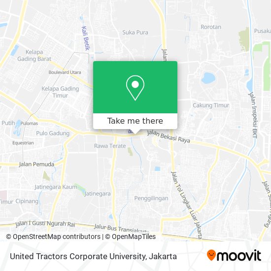 United Tractors Corporate University map