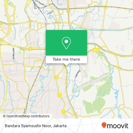 Bandara Syamsudin Noor map