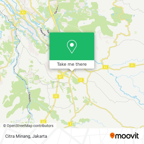 Citra Minang map