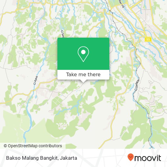 Bakso Malang Bangkit, Jalan Raya Cibeureum Bogor Selatan Bogor map