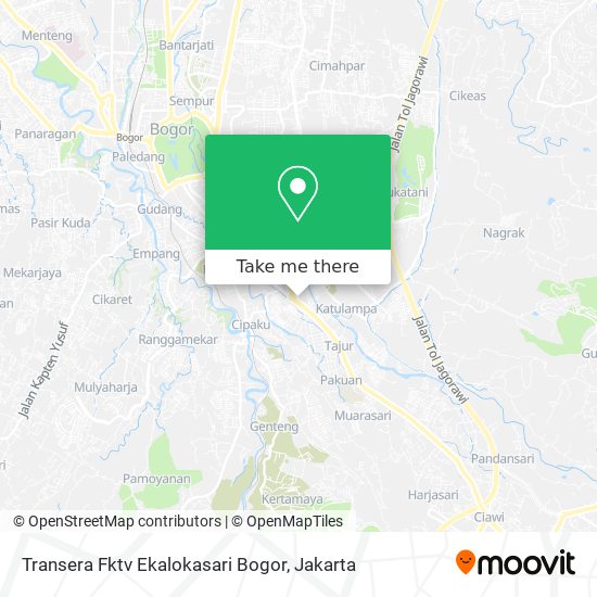 Transera Fktv Ekalokasari Bogor map