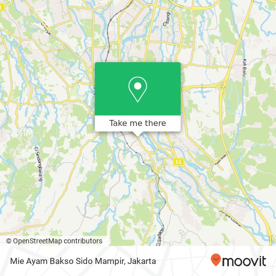 Mie Ayam Bakso Sido Mampir, Jalan Pahlawan Bogor Selatan Bogor map