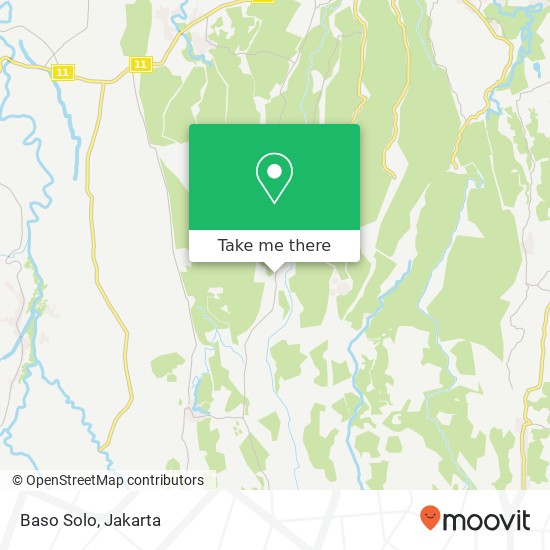 Baso Solo, Ciampea Bogor map