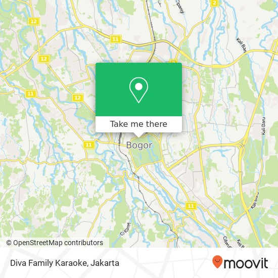 Diva Family Karaoke map