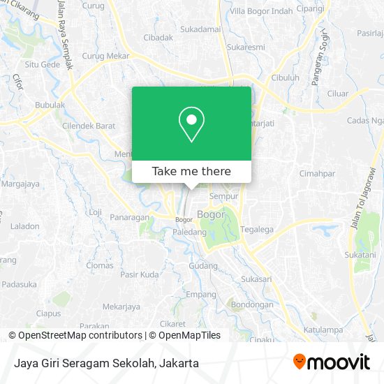 Jaya Giri Seragam Sekolah map