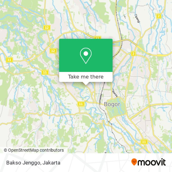 Bakso Jenggo map