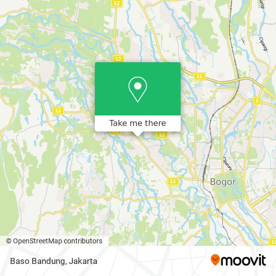 Baso Bandung map