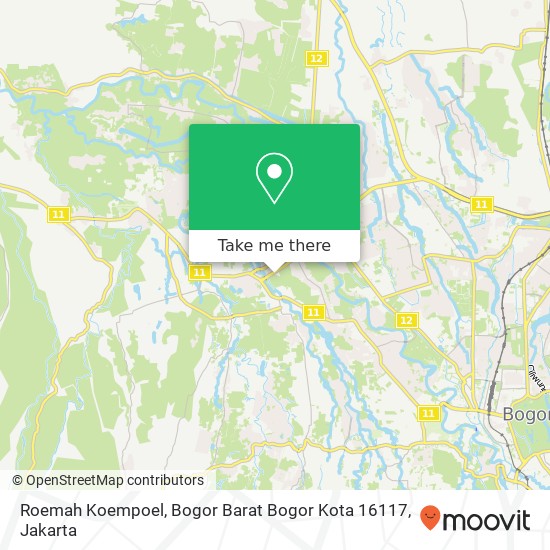 Roemah Koempoel, Bogor Barat Bogor Kota 16117 map