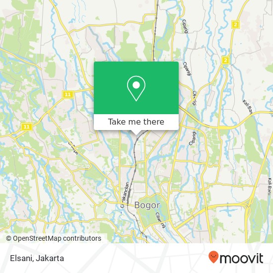 Elsani, Pondok Rumput Tanah Sereal Bogor 16162 map