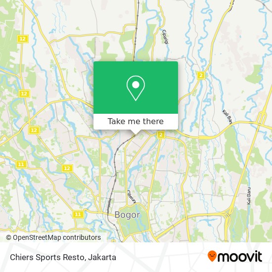 Chiers Sports Resto map