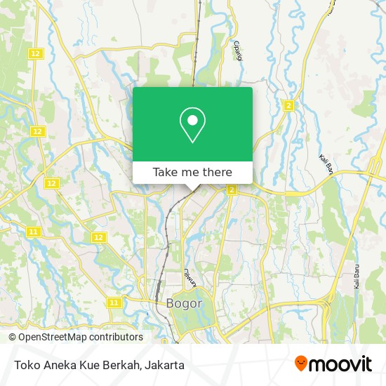 Toko Aneka Kue Berkah map