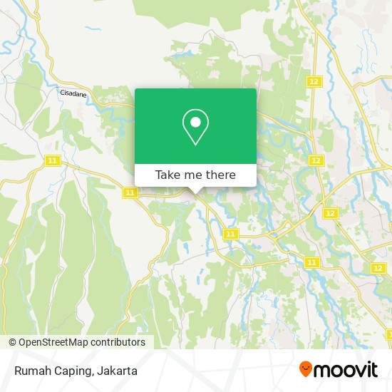 Rumah Caping map