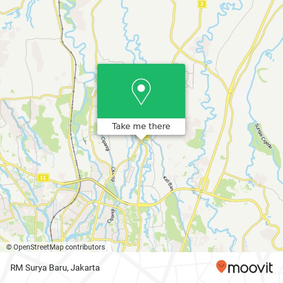 RM Surya Baru, Jalan Pangeran Sogiri Bogor Utara Bogor 16154 map