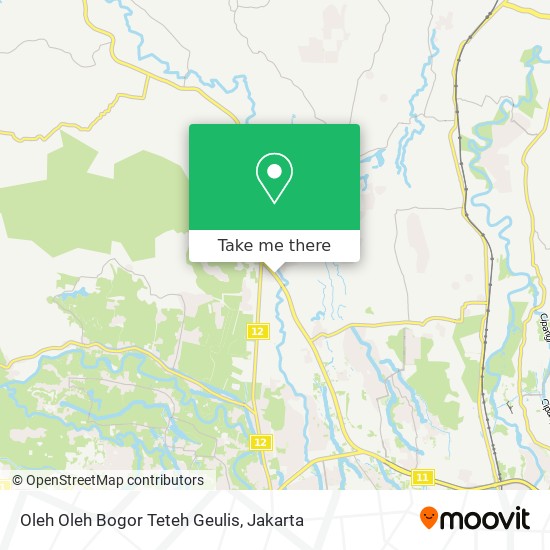 Oleh Oleh Bogor Teteh Geulis map