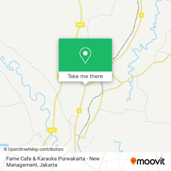 Fame Cafe & Karaoke Purwakarta - New Management map