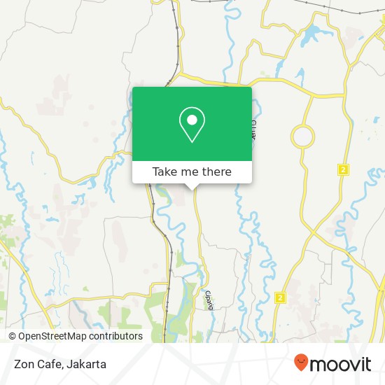 Zon Cafe, Acropolis Cibinong Bogor 16913 map