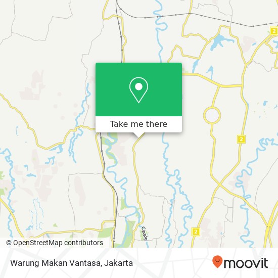 Warung Makan Vantasa, Jalan Raya Pemda Kedung Halang Cibinong Bogor 16158 map