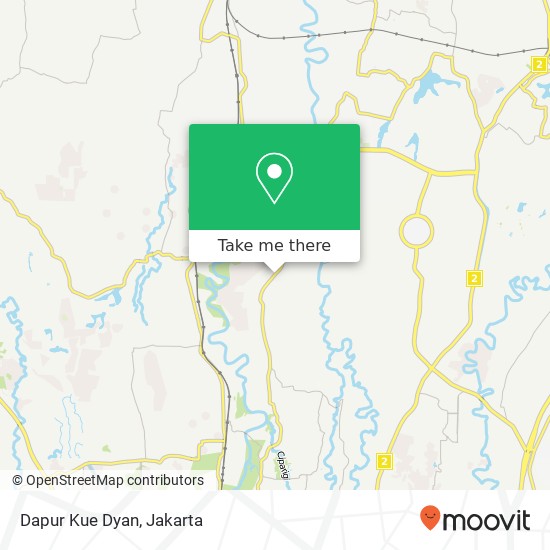 Dapur Kue Dyan, Jalan Raya Pemda Kedung Halang Cibinong Bogor 16158 map