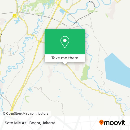 Soto Mie Asli Bogor map