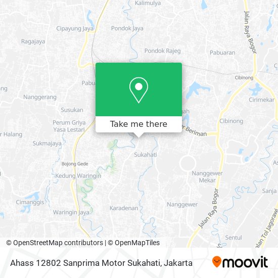 Ahass 12802 Sanprima Motor Sukahati map
