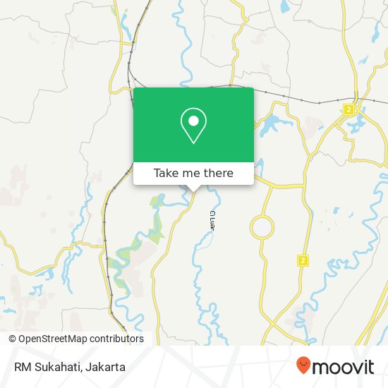 RM Sukahati, Jalan Raya Pemda Kedung Halang Cibinong Bogor 16158 map